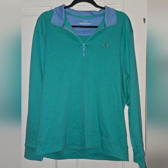 Vineyard Vines quarter zip, size L - Picture 1 of 4